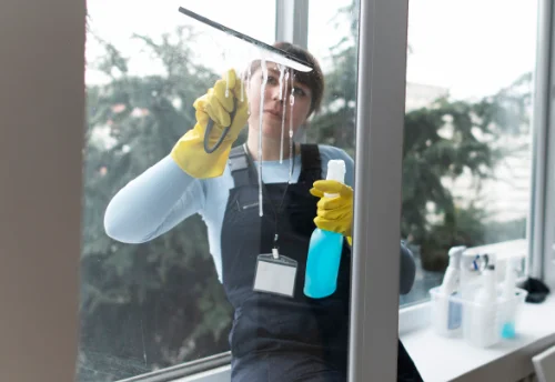 Nettoyage de vitres intérieures et extérieures à Limerzel